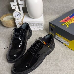 🖤 Thorogood Poromeric Academy Oxford Shoes Men’s Size 12M – Black Patent NWB